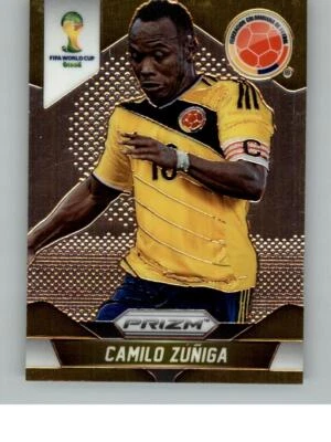 2014 Panini Prizm FIFA World Cup Brazil Camilo Zuniga 49 Colombia - Image 1 of 2