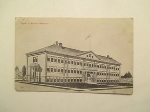 Madison Minnesota Postcard School MN - Picture 1 of 2