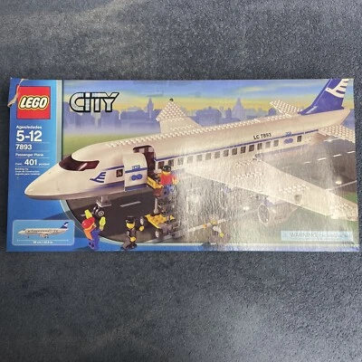 LEGO City 7893 Avión de Pasajeros Caja Abierta Bolsas Selladas Nuevo  Foto 1 de 4