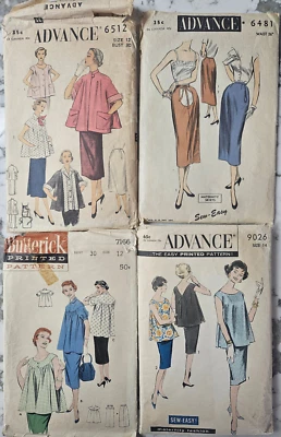 1950's Advance Womens Maternity Sewing Patterns Multi-Sizes You-Pick - Image 1 of 2