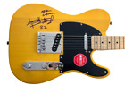 KEITH RICHARDS SIGNED AUTOGRAPH FENDER TELE GUITAR ONE LOVE ROLLING STONES BAS
