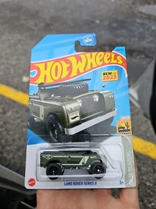Hot Wheels Land Rover Serie II (2023 Serie) Armee LKW - Bild 1 von 2