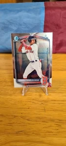Bowman 2025 Boston Red Sox Franklin Arias Prospects 1st Bowman Chrome - Picture 1 of 4