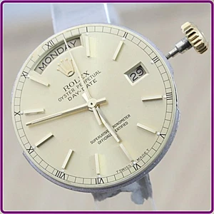 Rolex Original Cal3055 Men's 36mm DAY-DATE Single QUICK SET  AUTOMATIC Movement. - Picture 1 of 11