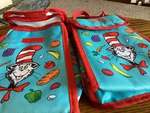 Seuss Chef Lunch Bags Lot Of 2 - Picture 1 of 4