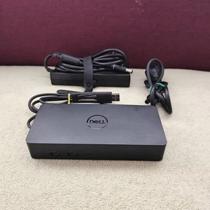 Station d'accueil universelle USB Dell D6000S Dock + Alimentation 130W - Photo 1/9