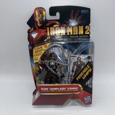 Figura de acción villano 14 2010 Marvel Iron Man 2 serie de películas IVAN WHIPLASH VANKO Foto 1 de 4