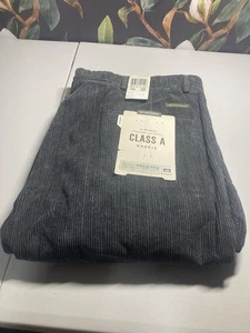 Caquis de pana grises Dockers clase A para hombre 40x32 ajuste relajado nuevos con etiquetas - Imagen 1 de 8