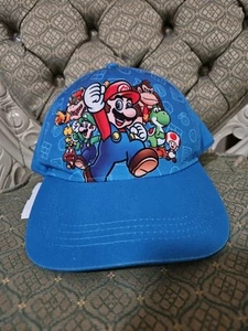 Mario Youth Hat Blue - Picture 1 of 1