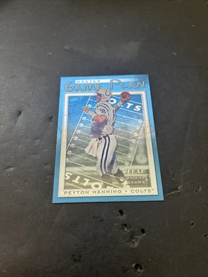 Leaf Rookies And Stars 1998 Peyton Manning Master Game Plan (RC) HOF 0262/5000 Foto 1 de 4