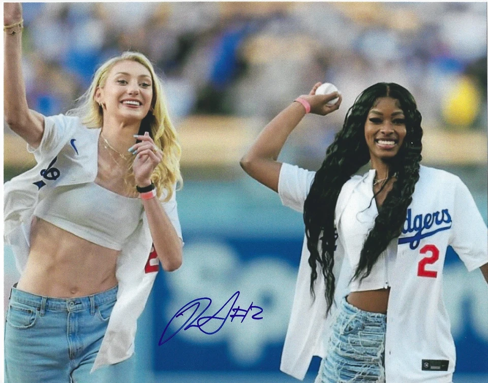 RICKEA JACKSON Signed 8 x 10 Photo WNBA Basketball LA SPARKS Tennessee LADY VOLS - Image 1 of 1