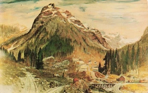 Monte Christo & Wilman's Peak Vintage Postcard - Bild 1 von 2