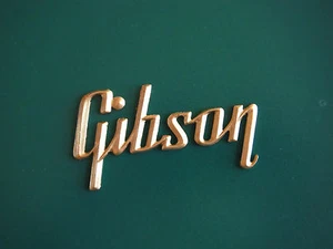 Gibson Guitar and Amp Logo gold ( small version ) - Picture 1 of 1