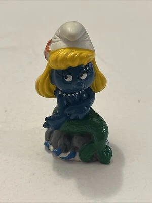 Los Pitufos 20142 Sirena Pitufo Rara Figura De Colección PVC Juguete Años 80 Estatuilla HK Foto 1 de 4