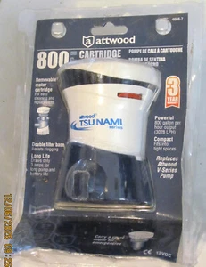 Attwood High Cap Bilge Pump 800 gph 12v Marine Boat Bilge Pump Tsunami 4608-7 - Picture 1 of 5