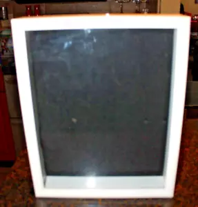 11x14” Weiß Holz Glas 2,5” Deep Shadow Box Vitrine Rahmen Back Load - Bild 1 von 6