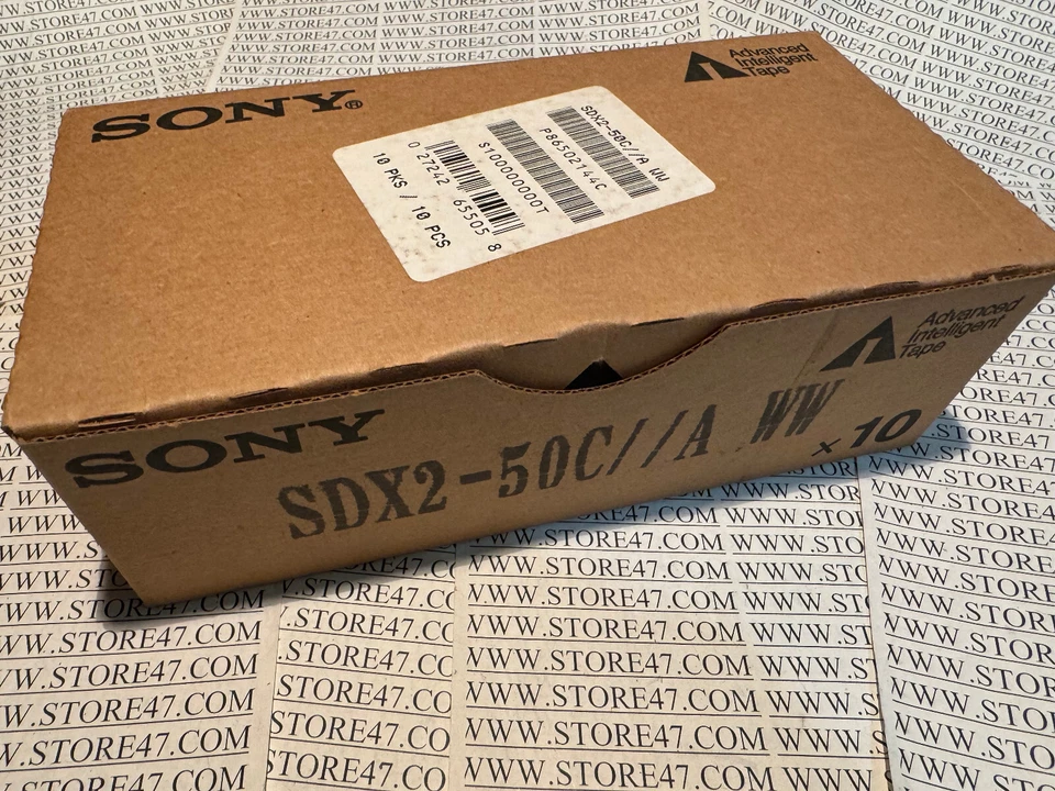 LOTE DE 10 piezas nuevo sellado Sony SDX2-50C 50 GB nativo 130 GB Comprsd cartucho de datos AIT Foto 1 de 1