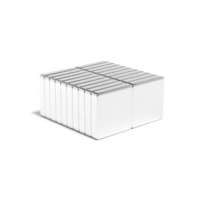 MAGNET STORE LIMITED 10mm x 10mm x 2mm Neodymium Magnets Square Bar Block SUPER STRONG Craft N42