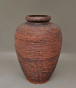 Jarrón grande años cincuenta - Spara cerámica chamota - 30,5 cm. - Imagen 1 de 4