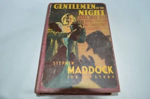 Gentlemen of the Night - Stephen Maddock Vintage Hardcover 1934 RARE Collins Aus - Picture 1 of 8