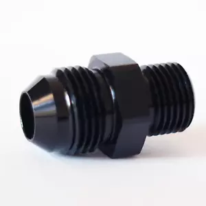 Metric to AN Adapter Male Flare Fitting Straight - 03 AN - M8x1.0 - Foto 1 di 1