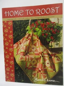 Home to Roost Quilt Patterns Andover Fabrics by Renee Nanneman Needl Love Book - Picture 1 of 1