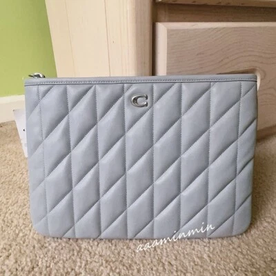 NWT Coach Pouch 28 With Pillow Quilting cm432 - Image 1 of 4