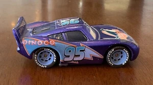 Disney Pixar Cars Blu-Ray Lightning McQueen Diecast “Blue-Ray Dinoco” 2427EA - Picture 1 of 4