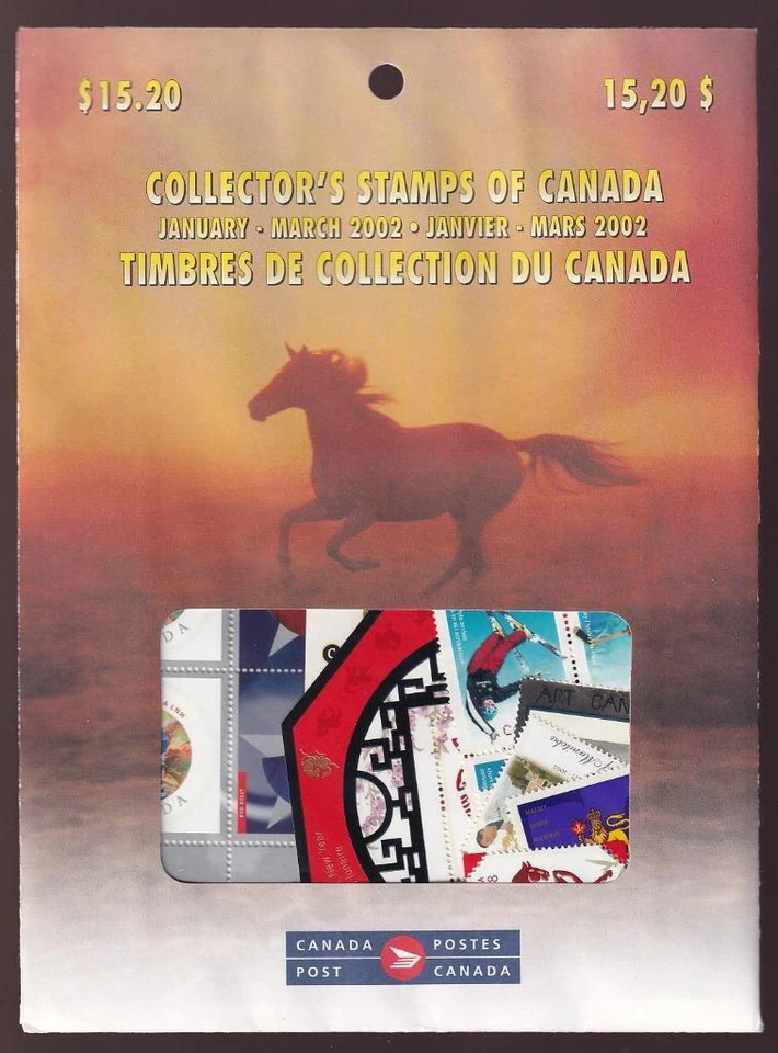 Canada 2002-1 Quarterly Pack sealed - Image 1 of 1