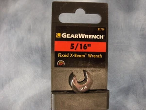 Chiave GearWrench 5/16" Chiave combinata raggi X fissa #81714 - Lucidatura completa - 12 punti - Foto 1 di 3