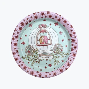 Fairytale Princess Girls Party Paper Plates (Pack 8) - Picture 1 of 1
