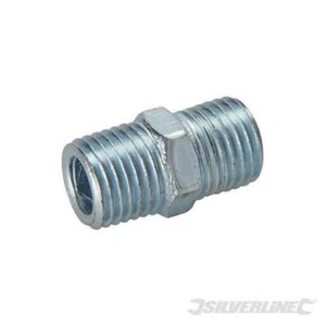 Silverline Raccordo doppio per linee d'aria 2 p.zi per compressori - Foto 1 di 1