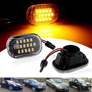 Clear Lens Amber LED Signal Side Marker Light For Toyota Supra Celica MR2 Spyder - Picture 1 of 21