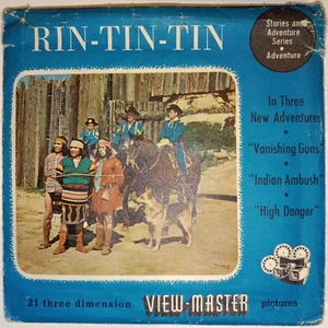 RINTINTIN Pochette View Master 1955 Schallplatten Fotos Relief Sawyer's - Bild 1 von 4