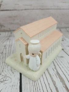 Precious Moments There's a Christian Welcome Here 1989, Enesco, 523011. Rare - Picture 1 of 10