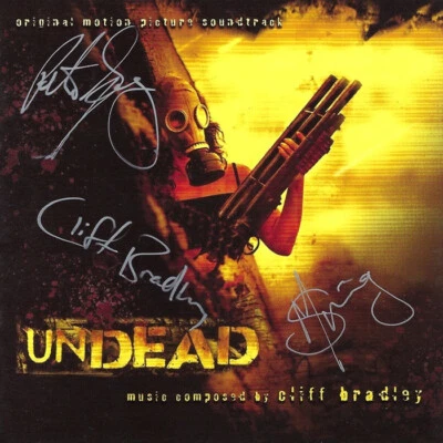 Undead (2003) Complete Score CD / signed by Composer Cliff Bradley & Directors!! - Bild 1 von 2