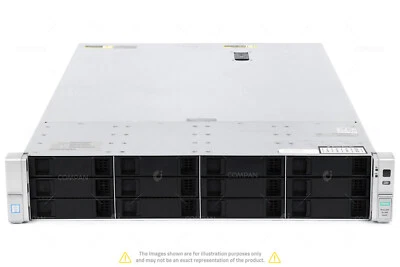 HP DL380 G9 15LFF 2x Xeon E5-2699 V4 192GB 2x 80GB SSD 6G 14x 900GB 10K 6G Rails - Image 1 of 4