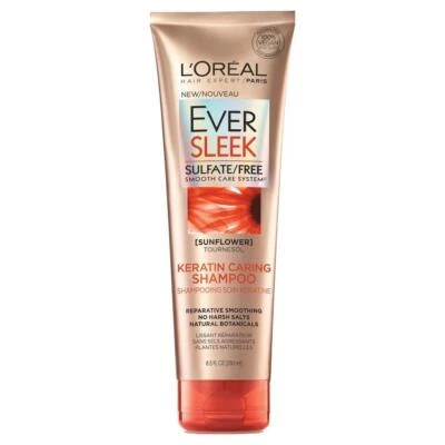 L'Oreal Paris EverSleek Sulfate-Free Smoothing System Intense Shampoo, 8.5 Fluid - Image 1 of 4