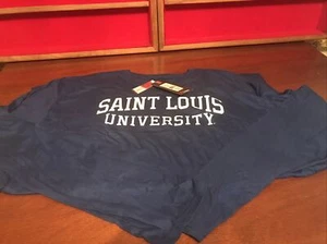 St Louis Billikens Blue Fanatics Long Sleeve Shirt XXL 2X Large New NWT (29.98) - Picture 1 of 5
