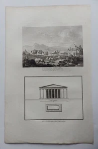 1782 ENGRAVING~APOLLO TEMPLE/DIDYMA~CHOISEUL-GOUFFIER~OVID/HILAIR~GREEK HISTORY - Bild 1 von 3