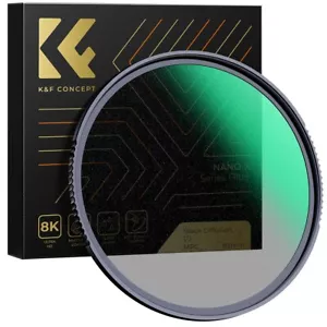 K&F Black Pro-Mist Filter1/2 Special Diffusion Effects Filter Nano-X 49mm-82mm - Picture 1 of 8