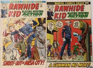 LOT 2 Marvel comics RAWHIDE KID #104 #113 WESTERN Bronze Age Oct 1972 JUL 1973 - Picture 1 of 2