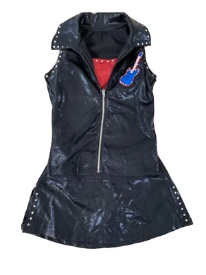 Disfraz/Uniforme de Baile Rock&Roll - Rojo, Negro, 18 Disponibles, Halloween Foto 1 de 3