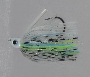 Kajun Boss 3/8 oz (3 PACK) toxic Shad Swim jig FREE SHIPPING!!! - Picture 1 of 2