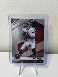2021 Tom Brady Panini Mosaic Silver Prizm #186 - Picture 1 of 2
