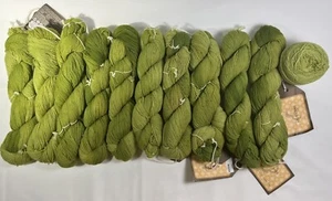 Araucania Trauco Cashmere Yarn ~ Color: 7 (Kiwi) ~ 100% Cashmere ~ 9 Skeins - Picture 1 of 4