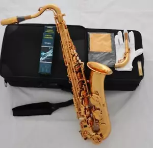 Electrophoresis Gold C Melody sax High F# Saxophone 2 Necks FREE SHIPPING - Picture 1 of 8