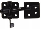 Hillman Group 852688 Carded - Self Adjustable Gate Latch, Black