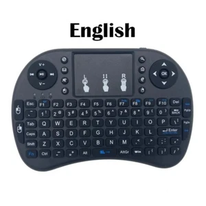Rii i8+ Black Mini Wireless Keyboard with BACKLIGHT for Smart TV Android TV Box - Picture 1 of 1