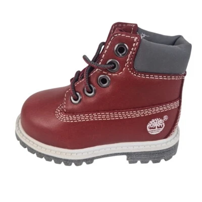 Timberland Toddler's 6In Classic 14822 Boots Outdoors Casual Tabasco Size 4 - Image 1 of 4